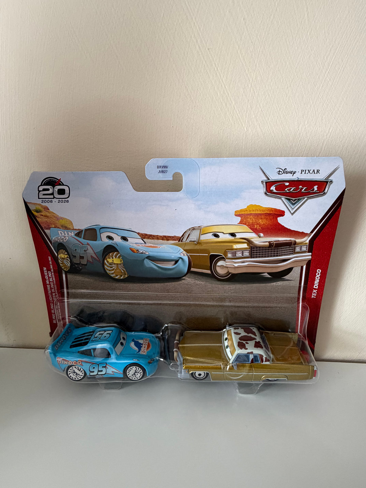 Bling Bling Lightning McQueen and Tex Dinoco