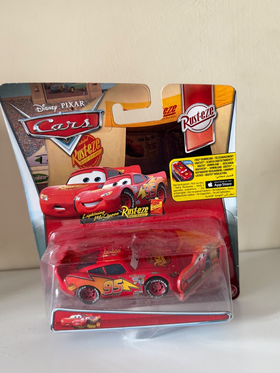 Lightning McQueen With Sign